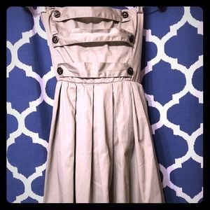 Hot Topic silver cocktail dress